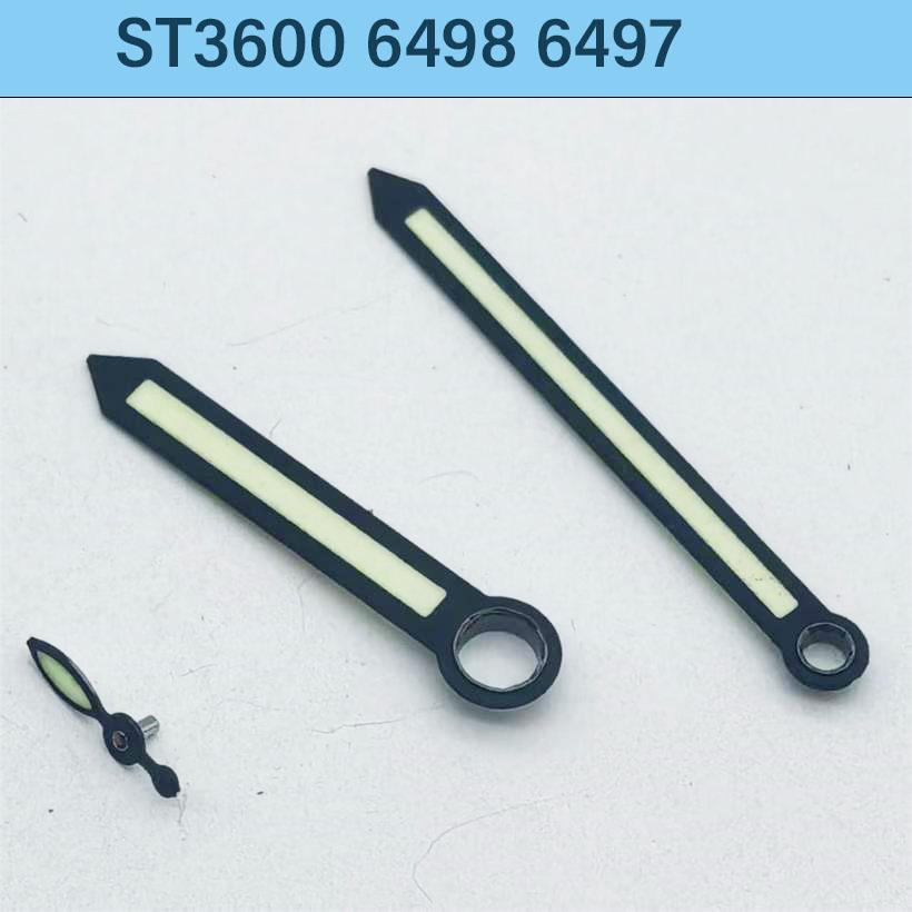

Suitable For ST3600 6498 6497 Movement Watch Hands Green Night Light Watch Pointer Watch Accessories