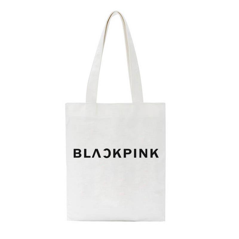 Women Book Bag New Arrival Letters Words Printed Shoulder Canvas Bags Fashion Bags Women Big Capacity Beach Students Handbag