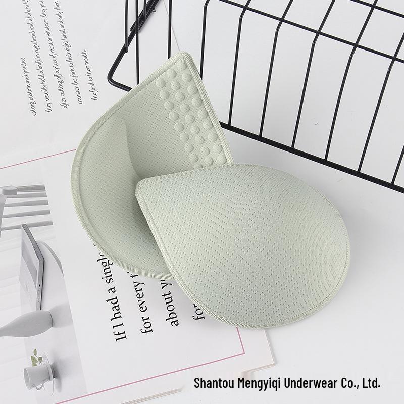 

Латекс Хлопок Мягкие Вкладыши для Бюстгальтера Каплевидной Формы - Дышащие, Сменные, Массажная Чашка Бралетт для Женщин Large