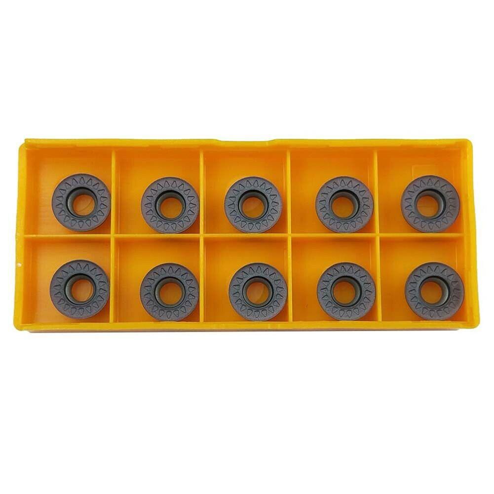 10Pcs RPMT1204MOE-JS RPMT1204M0 Insert Carbide Insert Milling Cutter