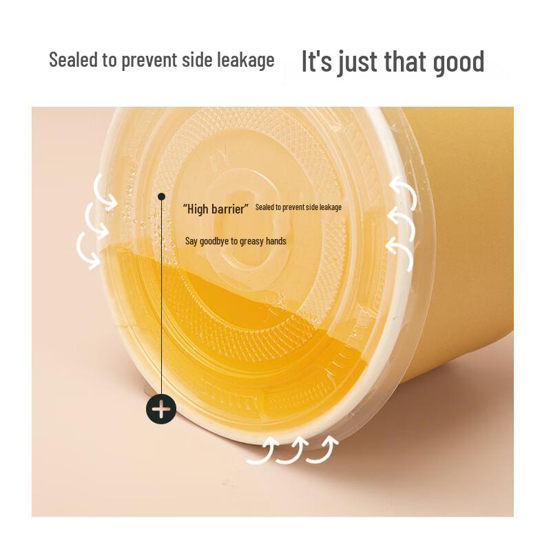 Disposable Round Paper Takeaway Bowls