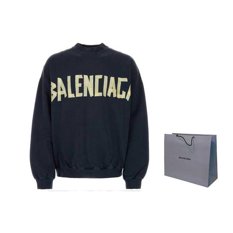 Balenciaga SS23 Sweatshirt Men's Blue 744701TOVB14140