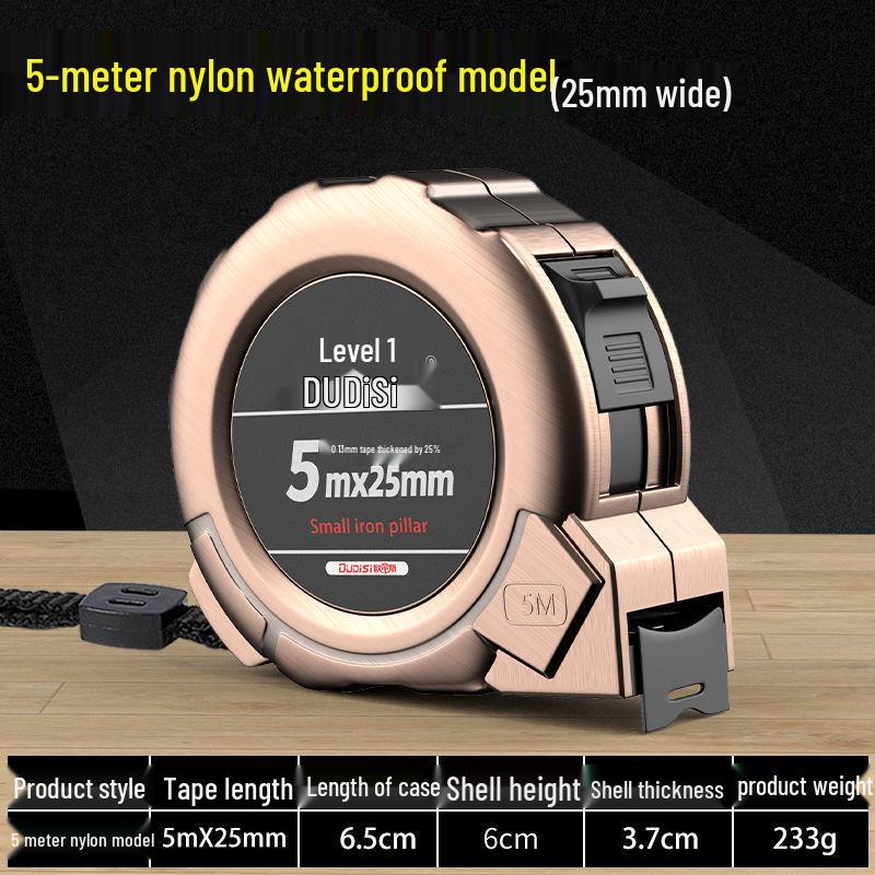 High Precision Tape Measure: 3m, 5m, or 7.5m Steel Ruler for Woodworking and Measuring