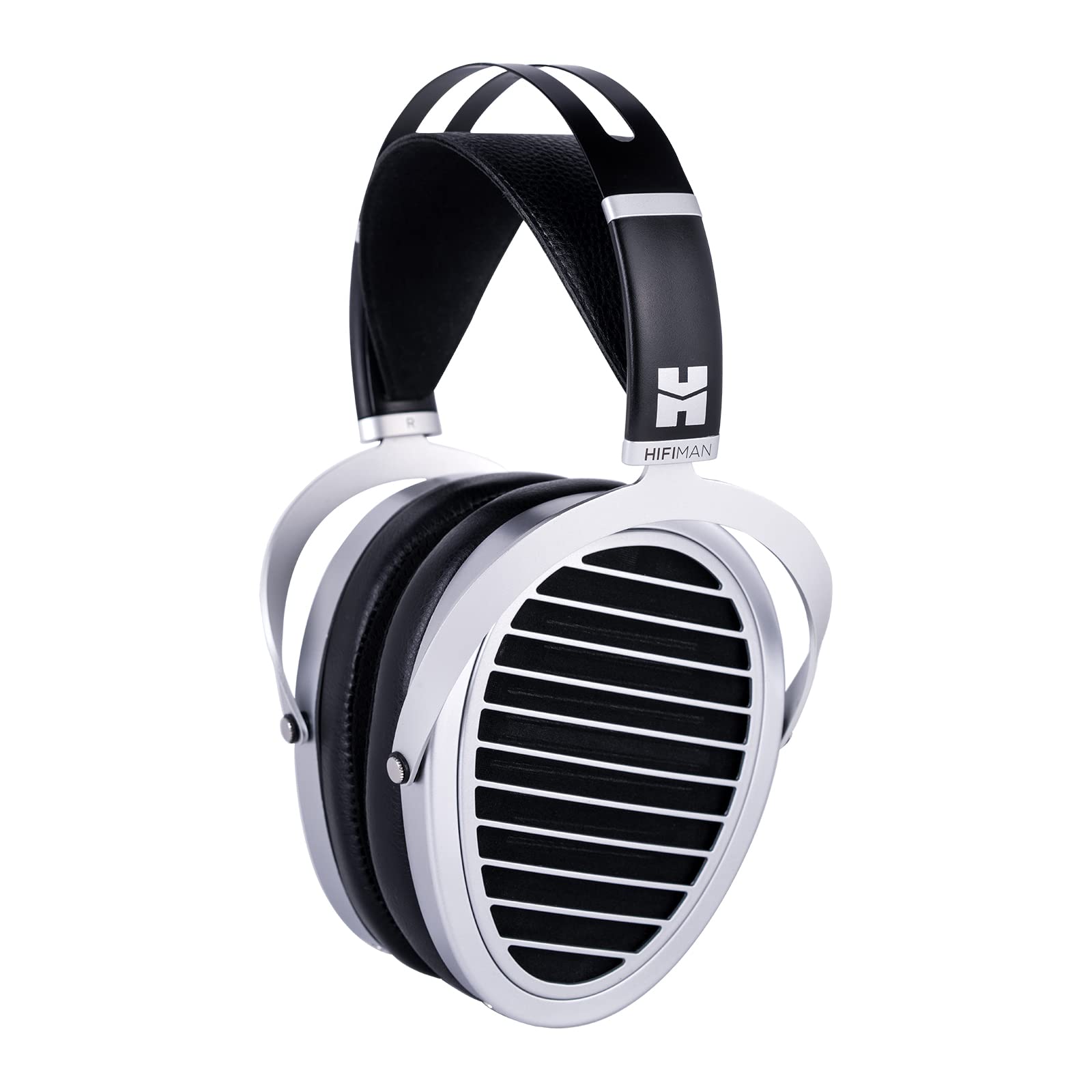

HiFiMAN Ananda Nano Open Back Over Ear Planar Drive Headphones with Stealth Magnet and Nanometer Thick Diaphragm Silver Hi-Fi [] срібний