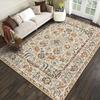 Retro Bohemian Style Carpet Home Large Area Anti Slip Sofa Coffee Table Decoration Carpet