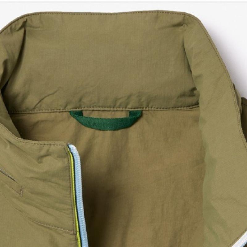 LacoSte Men S Front Panel inciSion Windbreaker Bh7164 54n Bmy