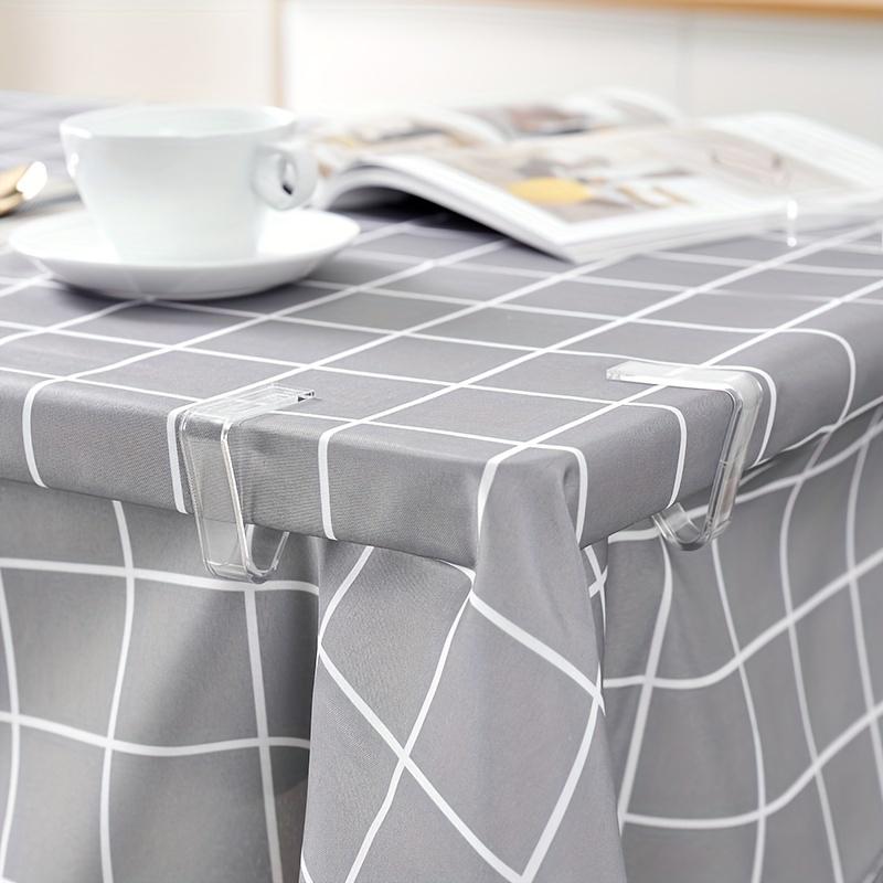 Transparent Tablecloth Clip, Tablecloth Clip, Picnic Table Cloth Clip, Tablecloth Non-slip and Anti-wrinkle Fixing Clip