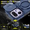 KEYSION 360° Rotating Ring Stand Phone Case for OPPO Realme 16 Pro 5G 16 Pro+ Slide Camera Protection Magnetic Shockproof Cover