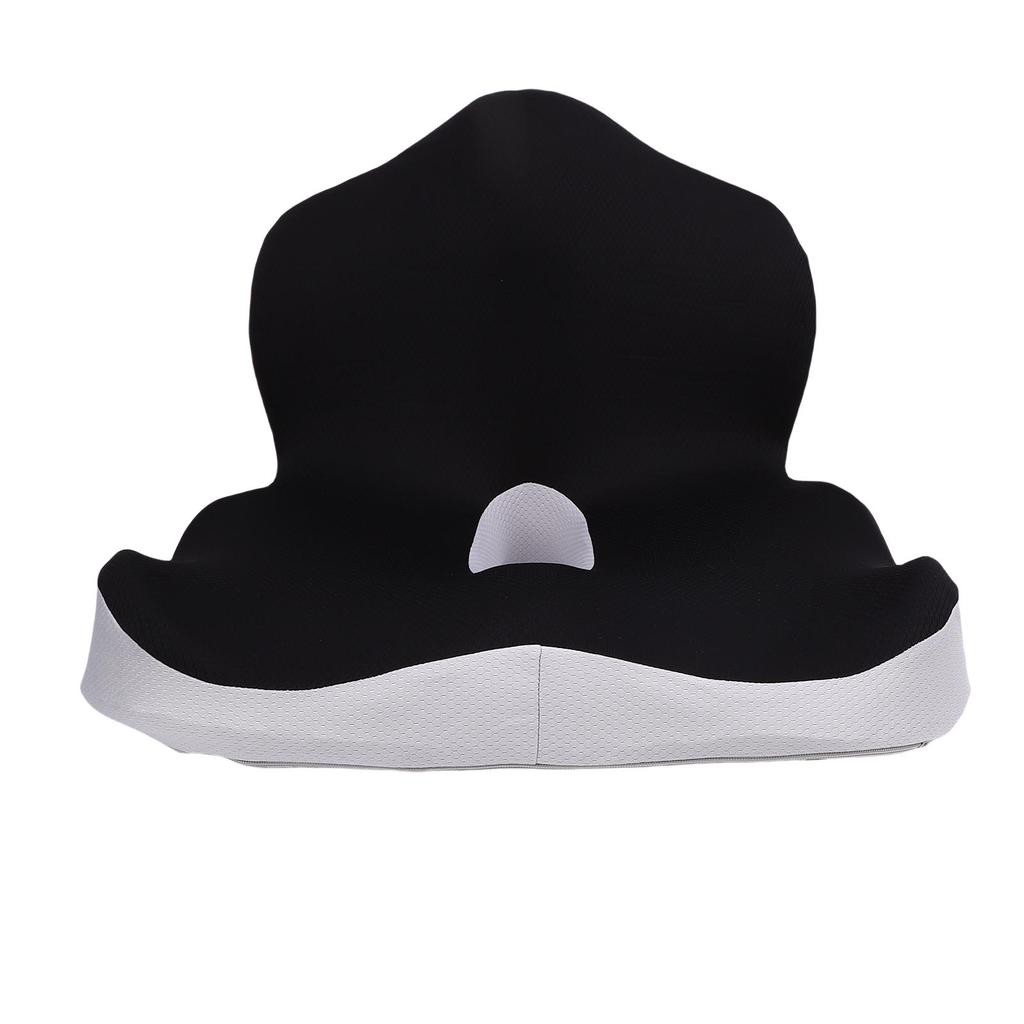 Seat Cushion and Lumbar Support Pillow One Piece Back Support   Chair Cushion with Removable Washable Cover