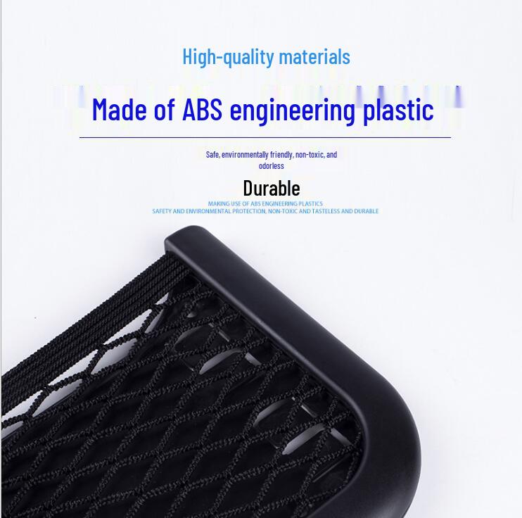 Multifunctional Car Storage Mesh Pocket with Adhesive