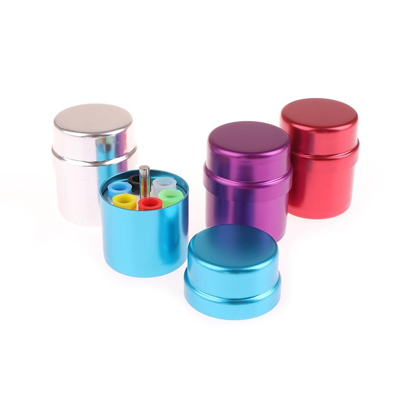1Pc 6 Holes Dental Endo Box Gutta Percha Points Disinfection Box Autoclave Sterilizer Case Burs Disinfection Endo Files Holder