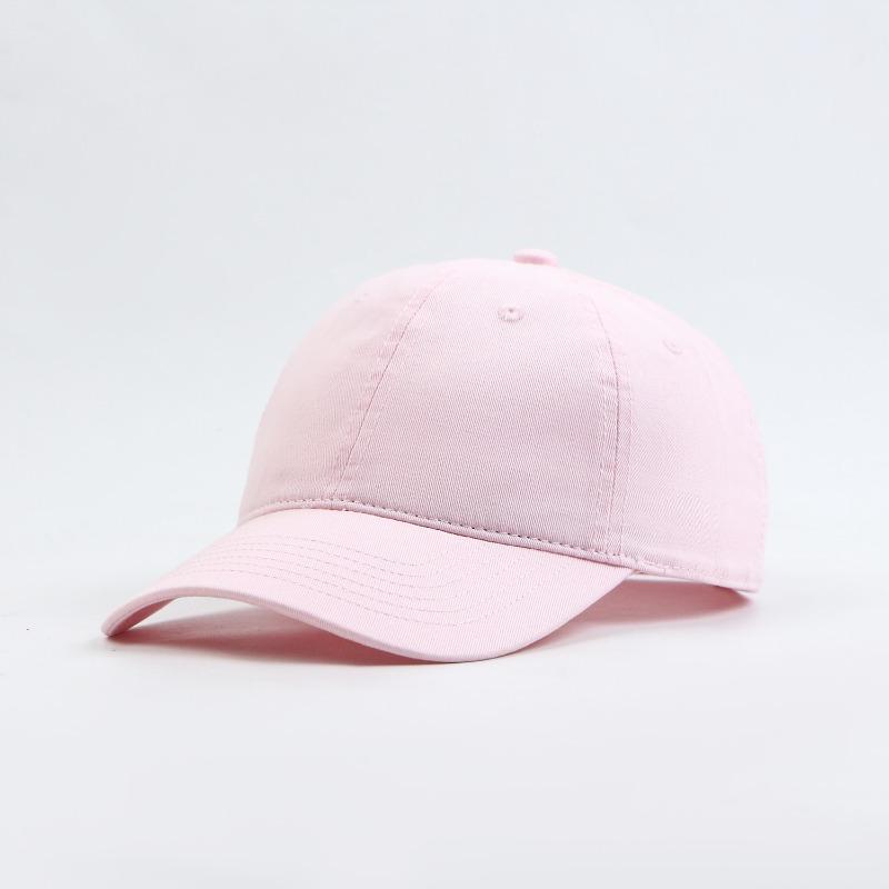 Pure cotton spring and summer baseball cap women's casual sun hat showing face small cap men's hat plus