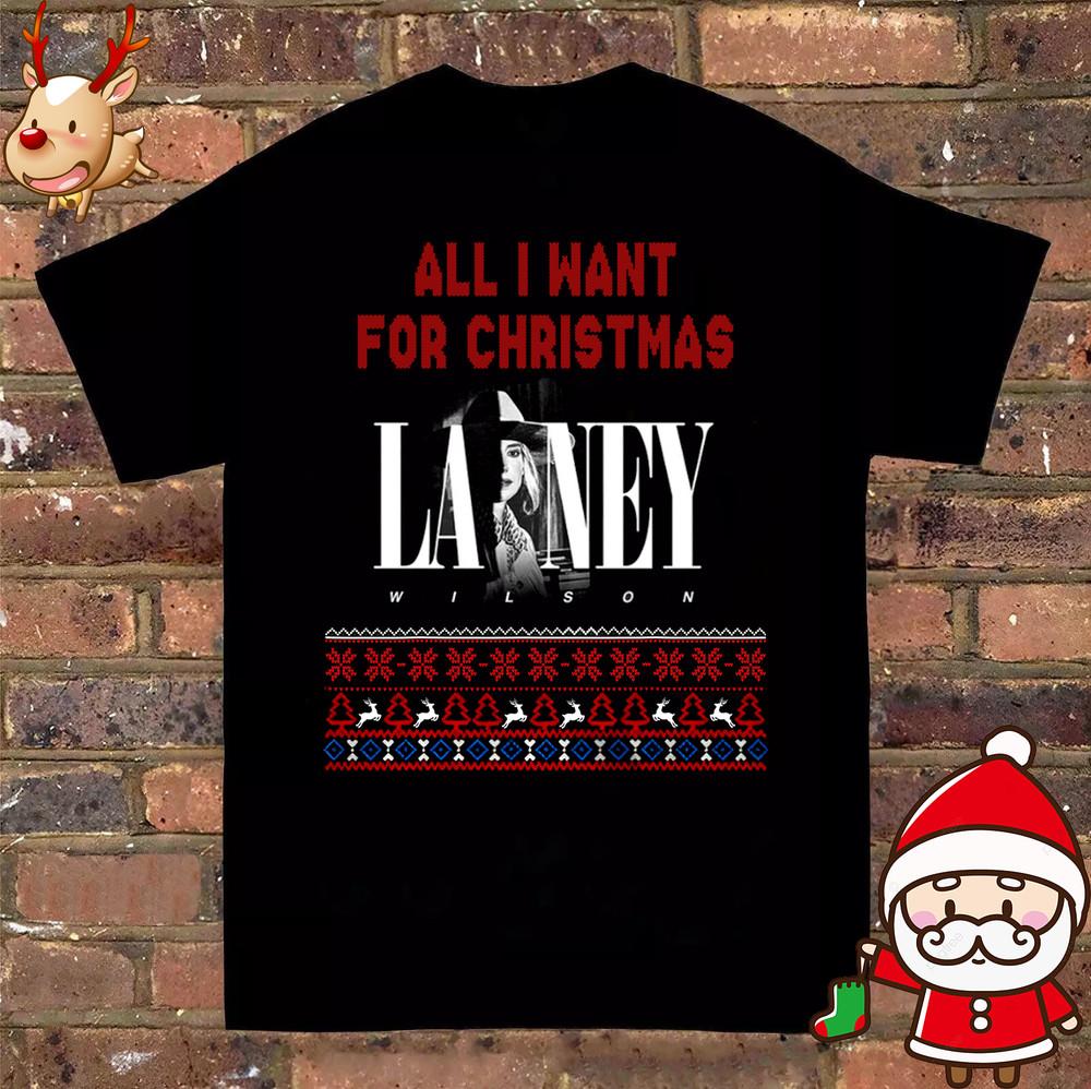

Merry Lainey Wilson Bull Black All Size Shirt Gift Christmas Cute Unisex T-Shirt M