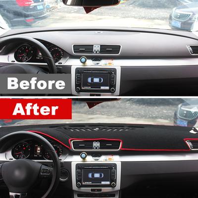 Car Dashboard Covers Avoid Light Mat Carpets Accessories For Volkswagen VW Passat B6 B7 2006-2015 For Passat CC 2009-2017