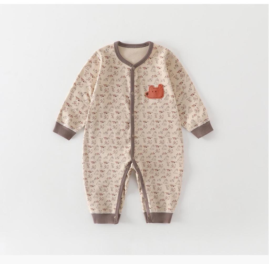 Autumn Pure Cotton Tagless Baby Onesie Romper