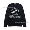 25th Anniversary Logo Embroidered Wool Knit Zip-Up Hoodie Sweater