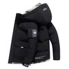 Herren Herbst und Winter Mode Kurze Dicke Daunenjacke mit Kapuze