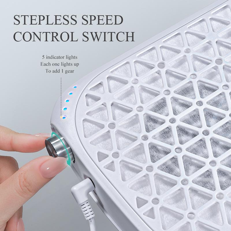 Double Turbine High Suction Silent G5 Nail Dust Collector