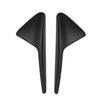Voor Tesla Model Y 3 X S Zijcamera Krasbestendig Decoratieve afdekking Mat Zwart Trim 2 STUKS
