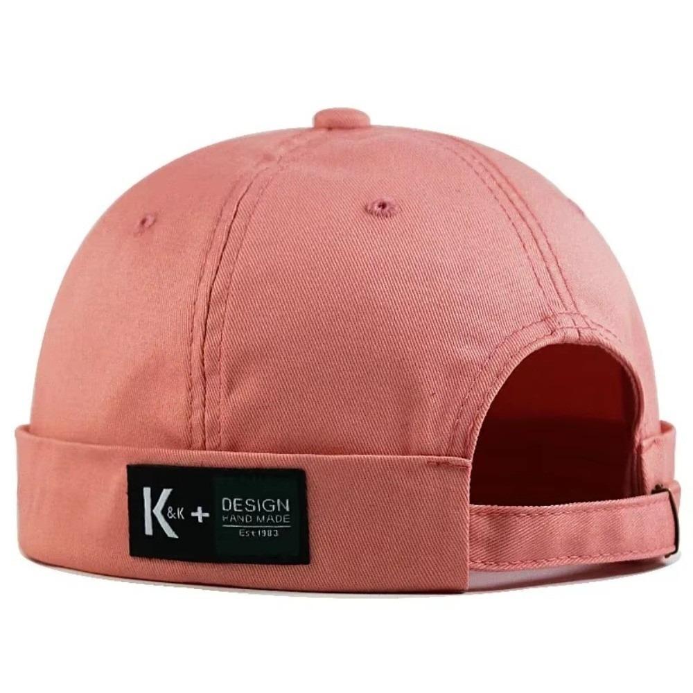 XL 62 Cap Big Head Hat Without Visor Docker Brimless Hats Vintage Beanie Hat for Men Women
