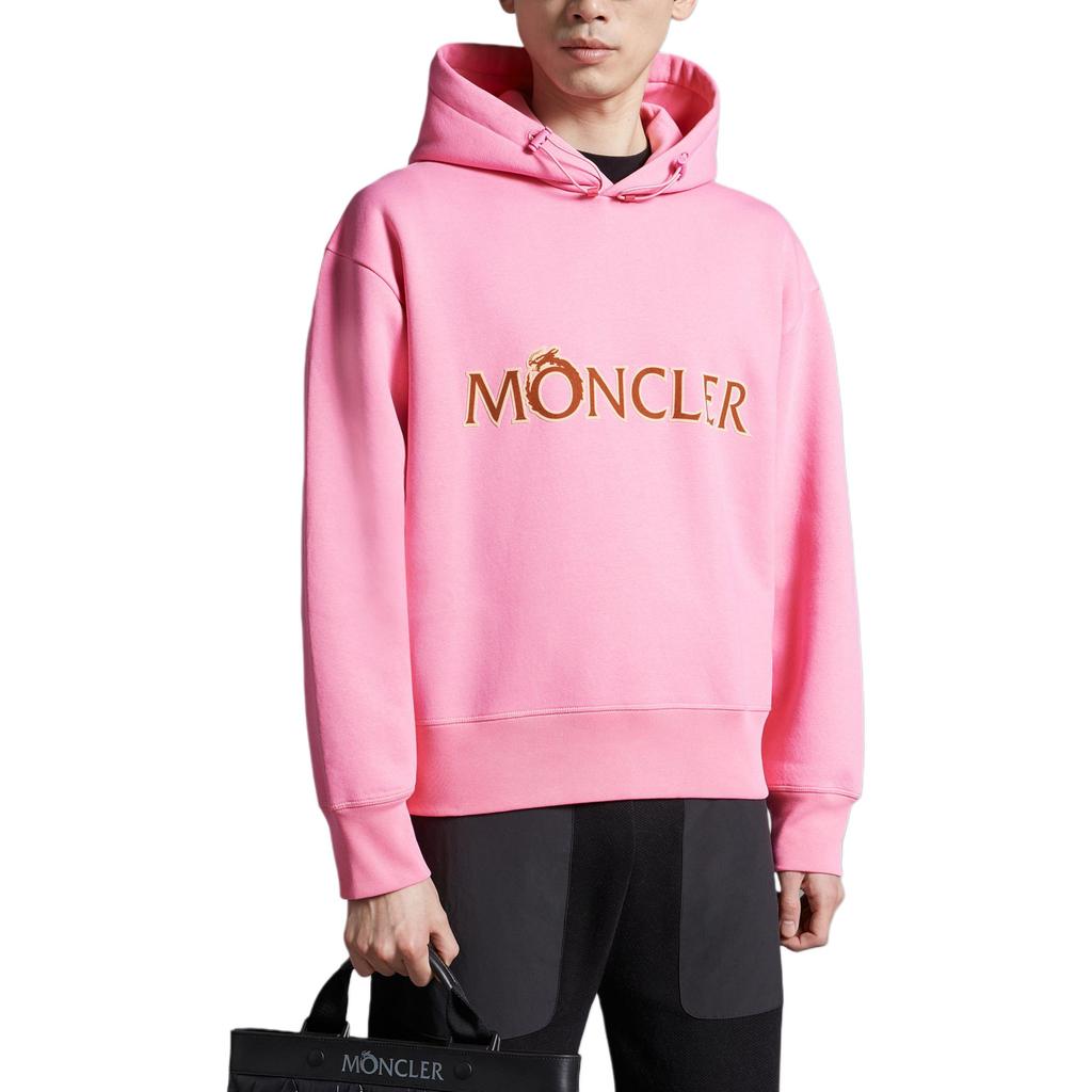 Moncler SS24 Sweatshirt Herren Rosa J10918G00025899RB528