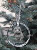 Boykin Spaniel, Swamp Poodle - Crystal Bauble with a Photo, Dog Photo In Crystal, Personalized Christmas Tree Ornament by Art-Dog Brand