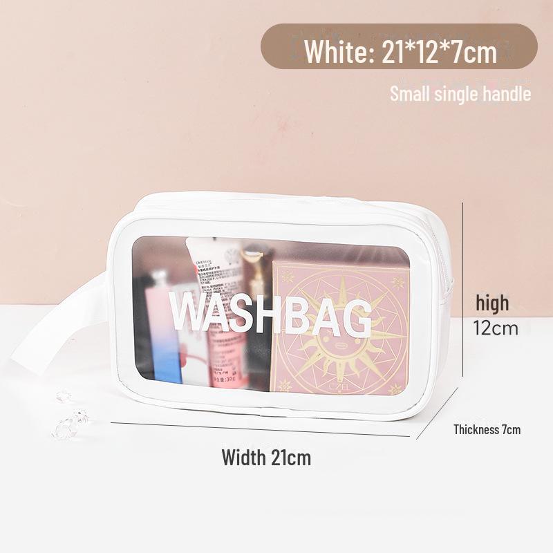 Large Capacity Waterproof PVC Travel Toiletry Bag - Cross-Border Cosmetic & Swim Storage