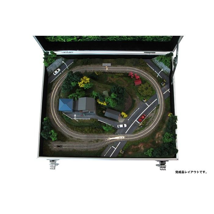 Rokuhan Z Gauge Mini Trunk Layout Elevated Type Assembled S063-1 Railway Model Supplies