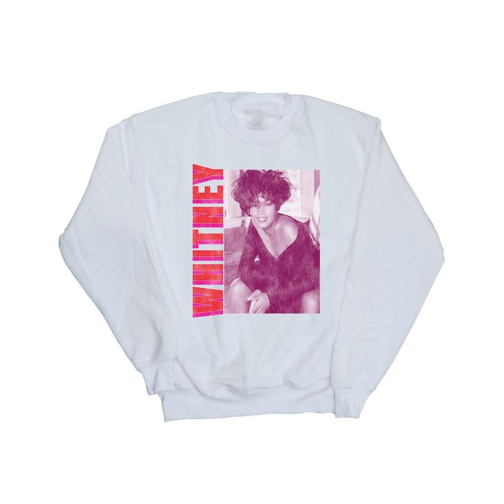 Whitney Houston Mens WHITNEY Pose Sweatshirt
