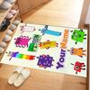 Numberblocks Customize Text Carpet Perfect for Playrooms Bedrooms Balcony Hallway Antislip Carpet Office home decor Perfect Gift for Women/Men