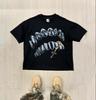 T-shirt Unisex Boxy con Grafica a Catena a Croce Grillz