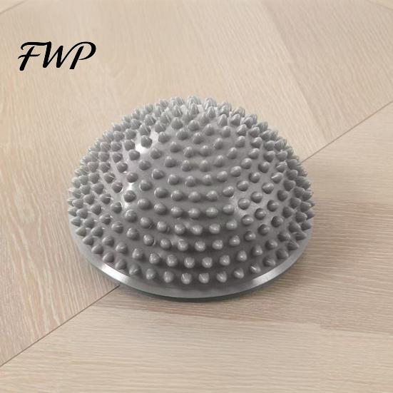 Kids Balance Ball Anti-Slip Thickened Base Hemispheric Massage Design Sensory Early Childhood Trainer Development Non-turning Preschool Activity Toy