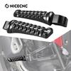 Motorcycle Passenger Footrests Footpegs for Yamaha Tenere 700 Rally Edition XTZ700 2019-2022 Tracer 900 GT Niken GT 2019-2020