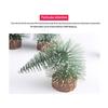 1 Stück Mini Weihnachtsbaum Künstlicher Schnee Simulation Frost Kiefer Desktop Dekorative Zubehör Weihnachtsbaumschmuck Dekoration Geschenk