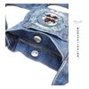 DIVA Rose Women's Denim Smartphone Pouch Shoulder Bag, Crossbody Bag, Vertical Style, Girl's Smartphone Pouch (Light Blue)
