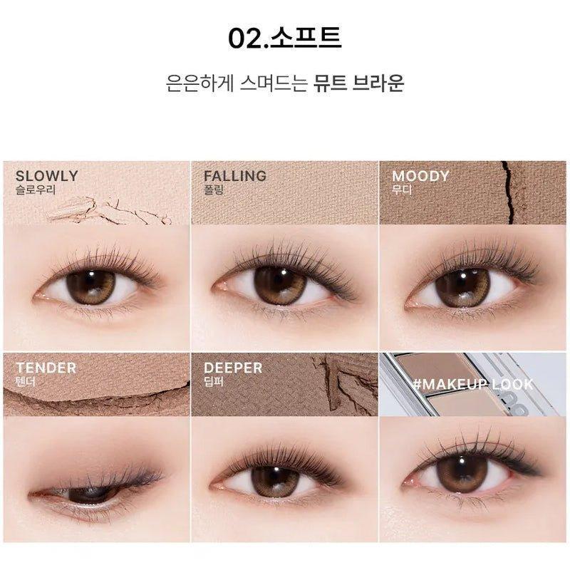 ABOUT TONE Návrat k základní paletce stínů 9g