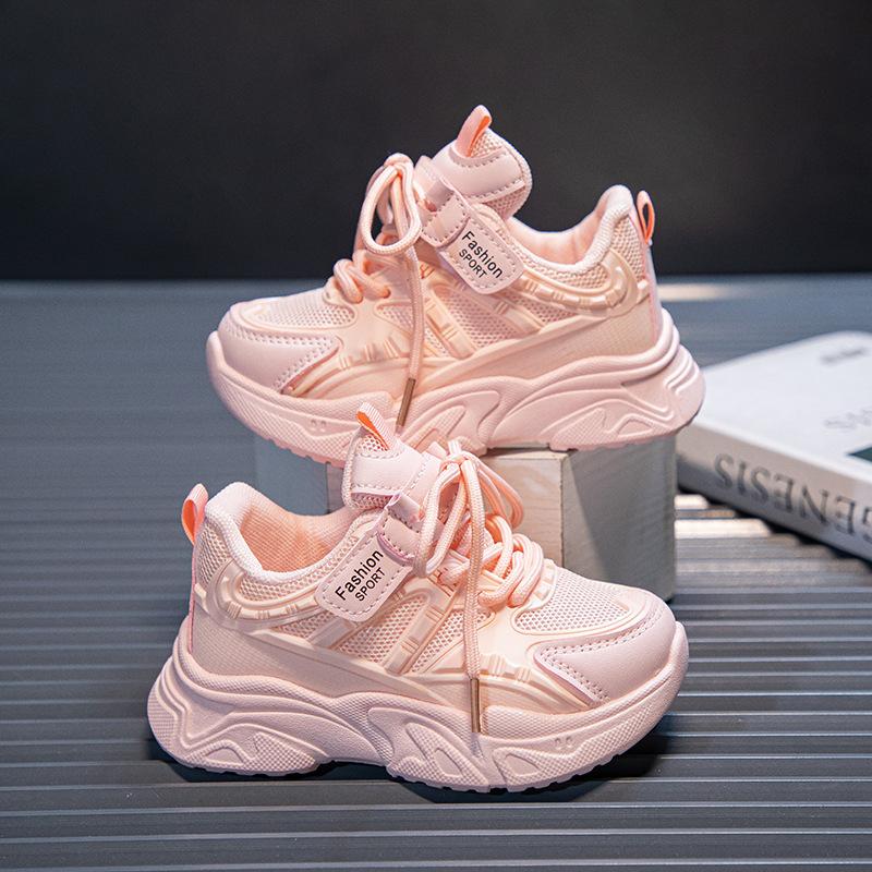 

Обувь для девочек, спортивная обувь, популярная летом, детские маленькие белые туфли из дышащей сетки, мужские кроссовки для детей среднего и старшего возраста, спри 26