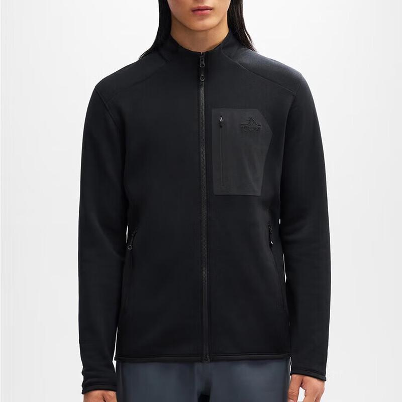 

BOSIHAO Men s Outdoor Lightweight Warm Quick-Dry Fleece Jacket 115310034 S