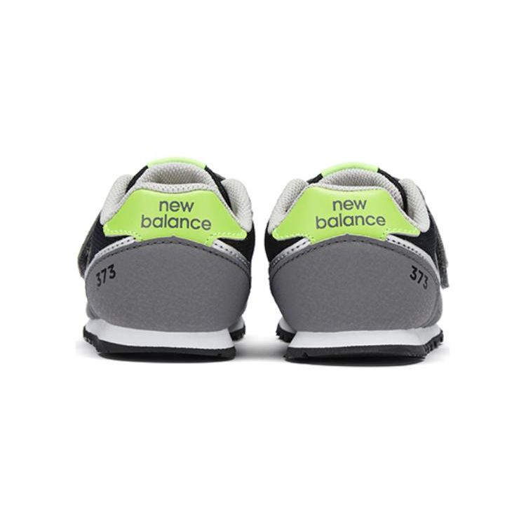 New Balance NB 373 Versatile Anti-Kick Low-Top Walking Shoes Baby Shoes Gray Black IZ373JO2