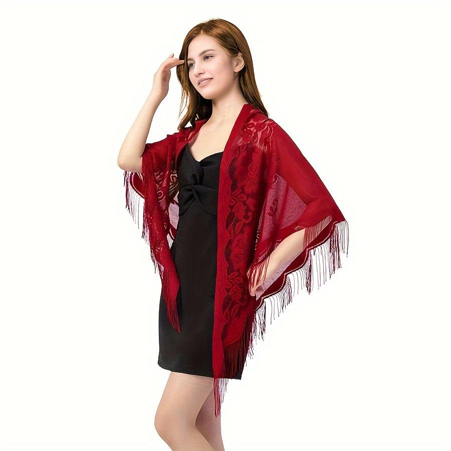 Thin Summer Sun Protection Triangular Scarf Shawl Scarf Silk Scarf Lace Women's Scarf