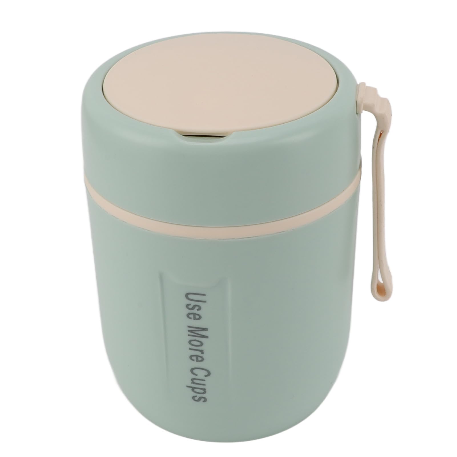 

500ml Food-proof Stainless Steel Soup Container for School, Camping, Travel, Beige Color, Insulated Lu Jar Mug (EB05p28evscz-13)