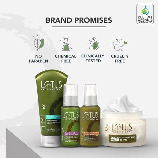 Lotus Professional PhytoRx Rejuvina Herbcomplex Protective Lotion | Non-Stick | For Silky Soft, Smooth, Radiant Skin | For Women and Men| 100ml