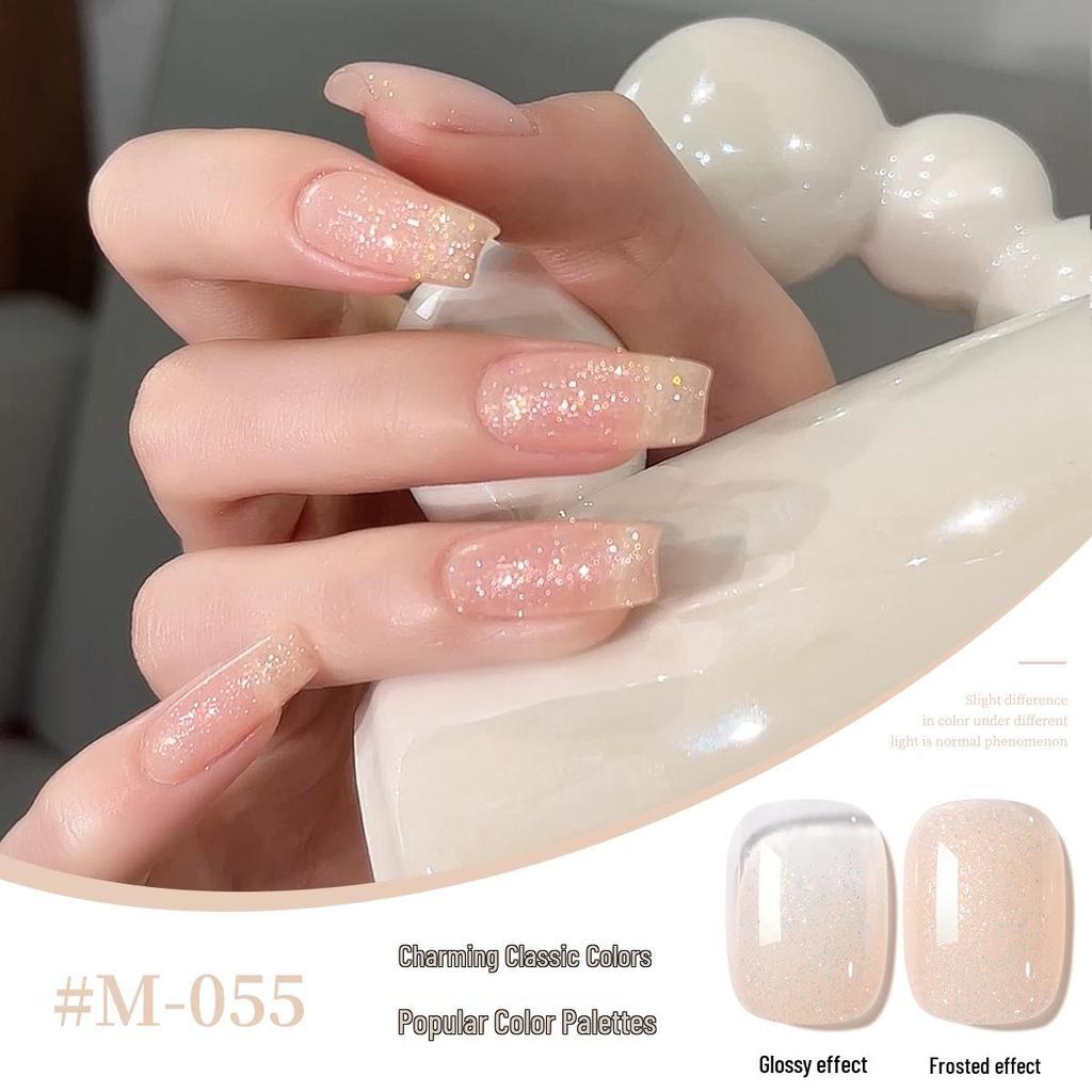 2025 New Japanese Colors UV/LED Nail Gel Set for Salon Manicure