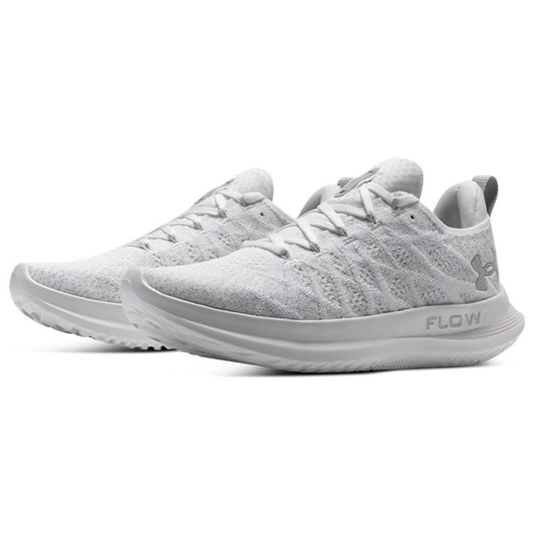 Under Armour Flow Velociti 3 White Halo Grey Men Sneakers Black 3026117-103