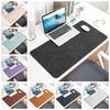 Leather Keyboard Mice Mat Non-slip Writing Pad Retro Table Protector  Home Office