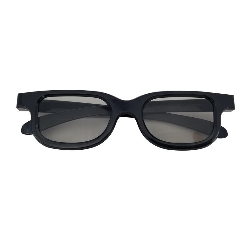 Polygonal Circular Full-Frame 3D Polarized Glasses for Adults - Movie Watching Stereo Glasses
