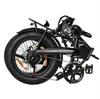 PIXAR Star City Commuting Folding Electric Bicycle 48V15Ah Battery 500W Motor 20 Inch Fat Tires 120kg Load 45-55km Range E-Bike