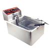 Huili Electric Deep Fryer HY-81R for French Fries & Chicken Wings - Single Tank & Basket