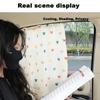 Car Window Shades Light Blocking Auto Window Curtains Heat Insulation Car Sunshade Side Curtains For Sedan Truck SUV Pickup