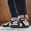 Maden Silk Men's Retro-Style Casual Low-Top Sneakers